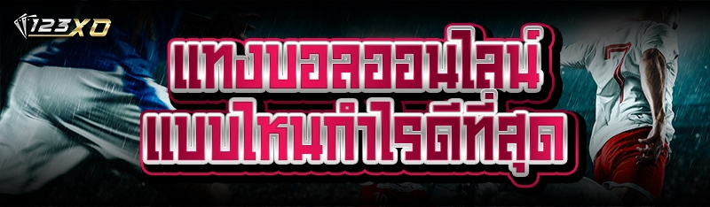 แทงบอลออนไลน์ แบบไหนกำไรดีที่สุด